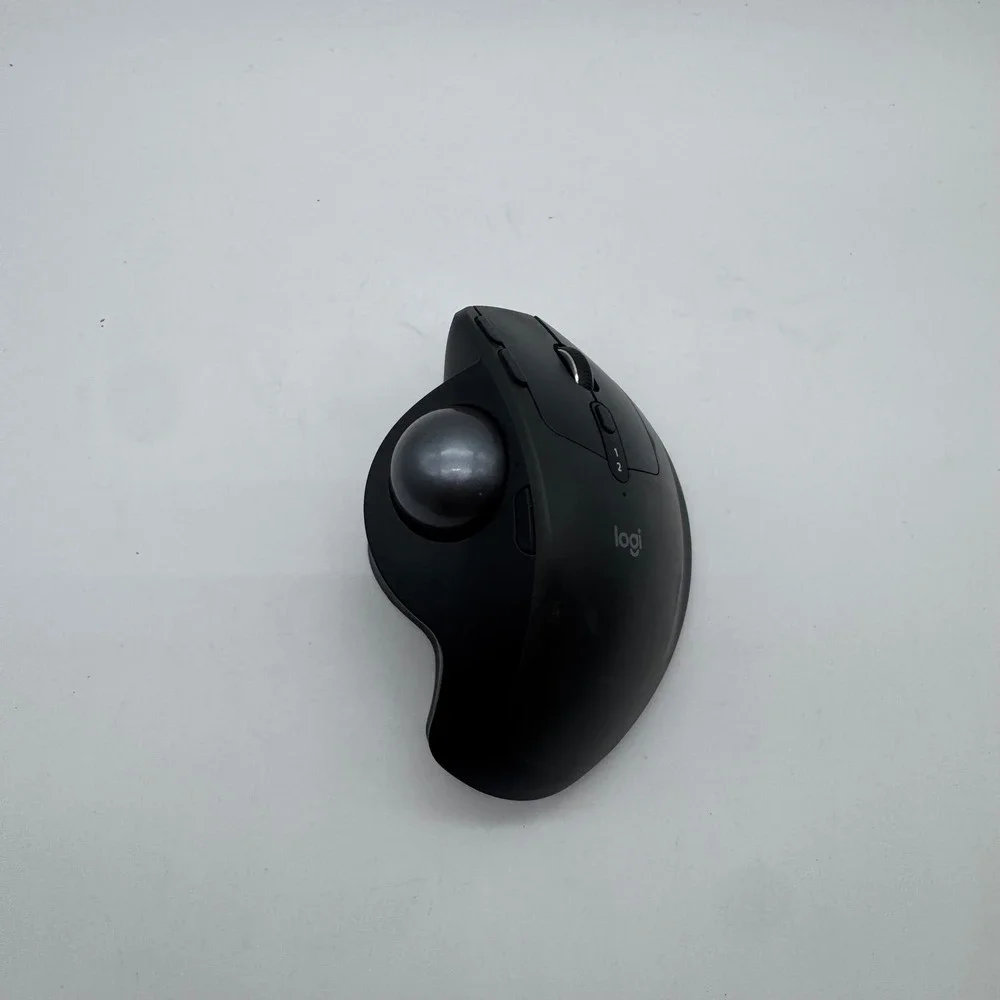 Logitech MX‎ Ergo Wireless Trackball Mouse Graphite M-R0065 with Riser Base
